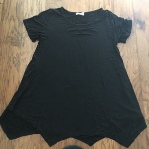 🌈 LARACE Top, Tunic Style, Black, Size S
